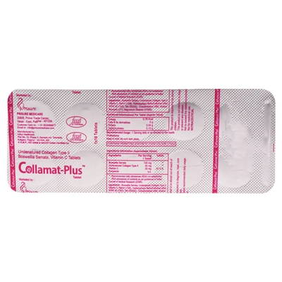 Collamat-Plus Tab 10'S, Pack of 10 TABLETS