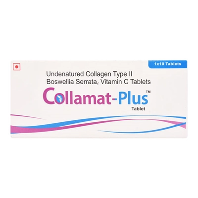 Collamat-Plus Tab 10'S, Pack of 10 TABLETS