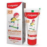 Colgate Natural Strawberry Flavour Kids Toothpaste, 80 gm, Pack of 1