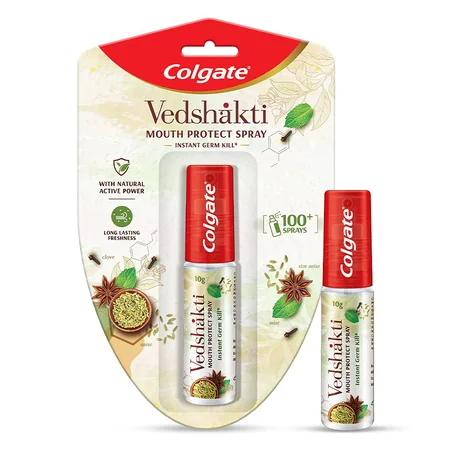 Colgate Vedshakti Mouth Protect Spray, 10 gm
