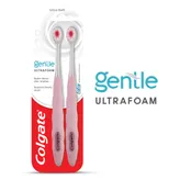 Colgate Gentle Ultra Foam Ultra Soft Toothbrush, 2 Count, Pack of 1