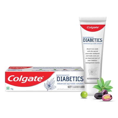 Colgate Toothpaste for Diabetics, 70 gm, Pack of 1