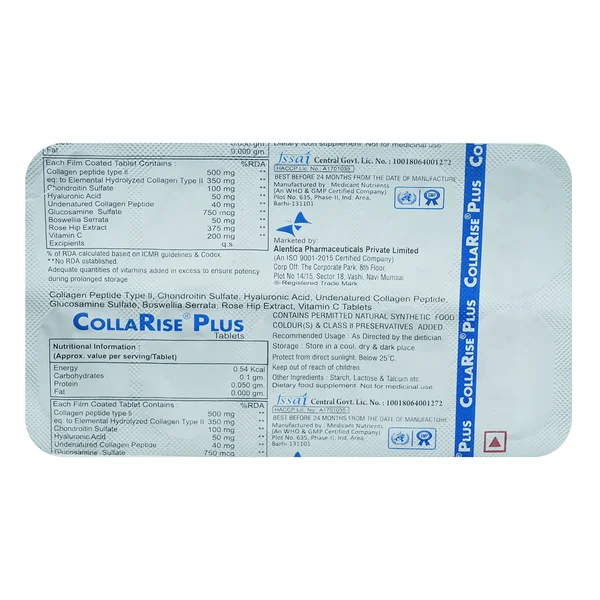 Collarise Plus Tab 10'S