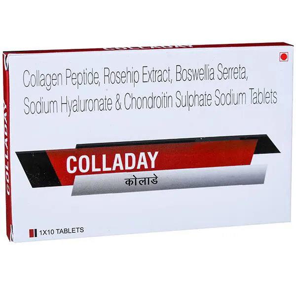 Buy COLLADAY TABLETS online | Uses, Side Effects, Price and substitutes ...