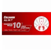 Coldarin All In 1, 10 Tablets, Pack of 10 TABLETS