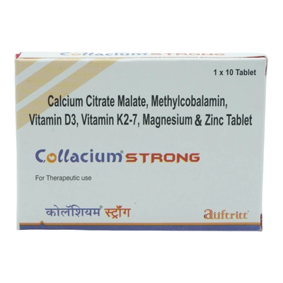 Collacium Strong Tablet 10's, Pack of 10