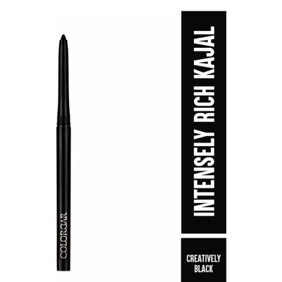 Colorbar Intensely Rich Kajal Black, 0.3 gm, Pack of 1