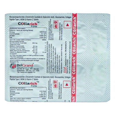 Collarich Forte Tablet 10's, Pack of 10