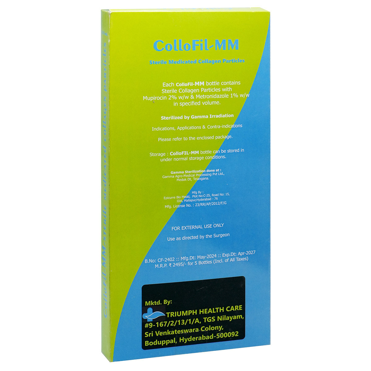 Collofil-MM Collagen Particles 5 ml, Pack of 1 POWDER Collofil-MM Collagen Particles 5 ml, Pack of 1 POWDER