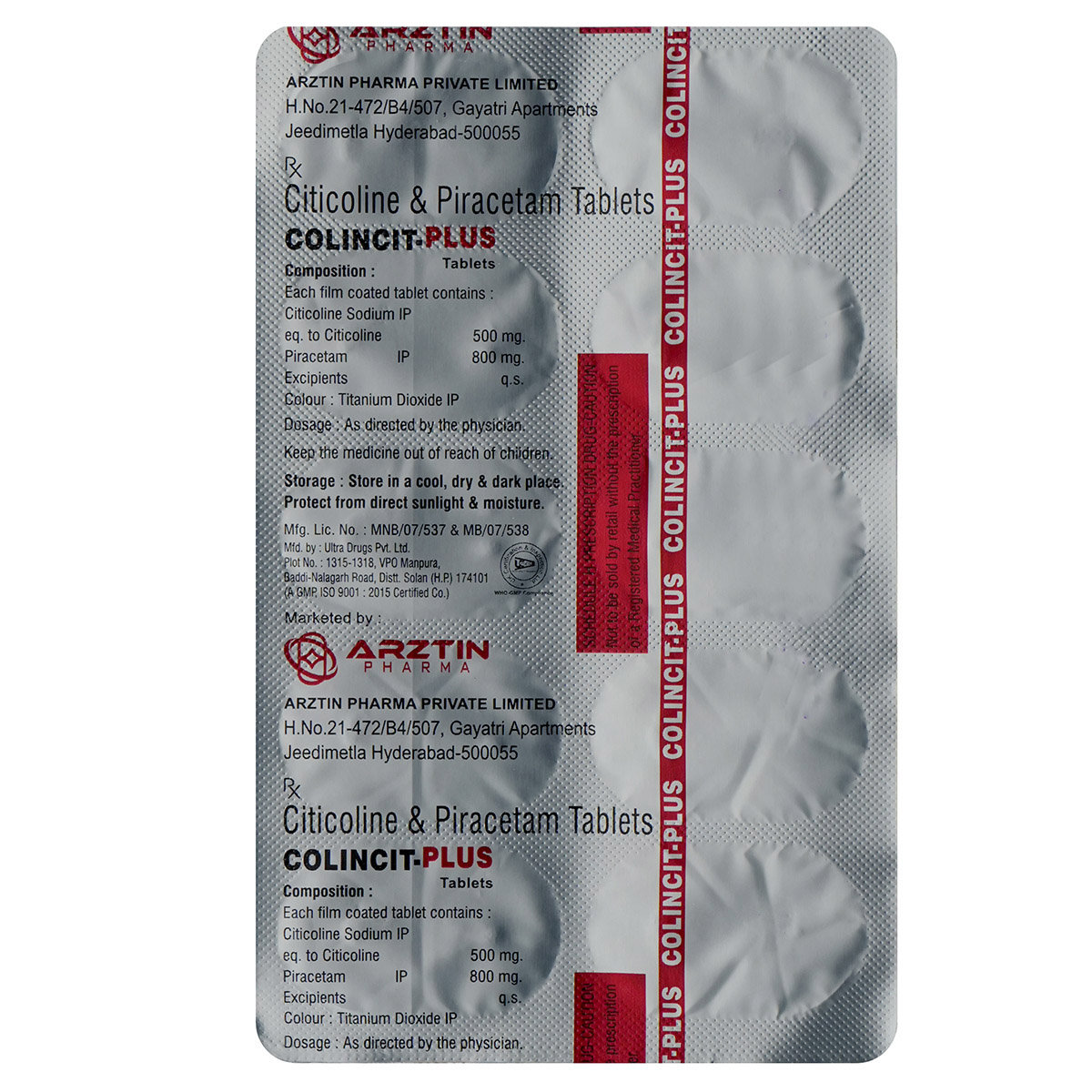 Colincit-Plus Tablet 10's, Pack of 10 Colincit-Plus Tablet 10's, Pack of 10