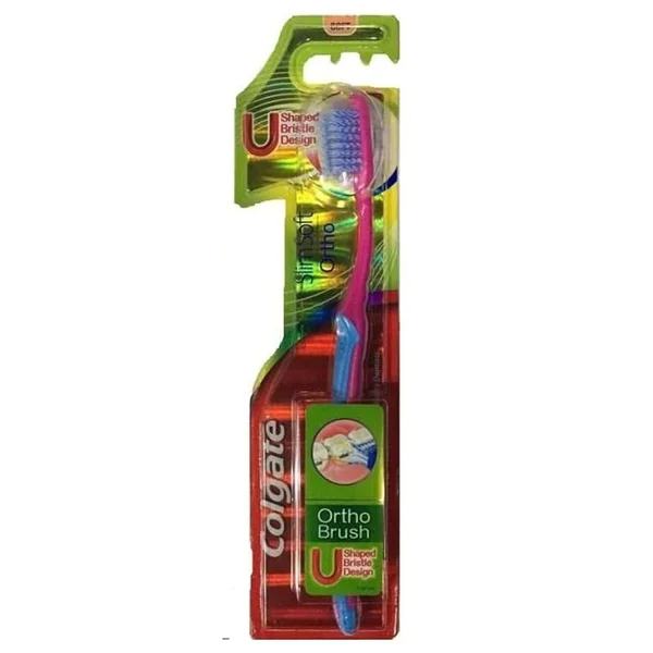 Colgate Ortho Slimsoft Ultrasoft Toothbrush, 1 Count