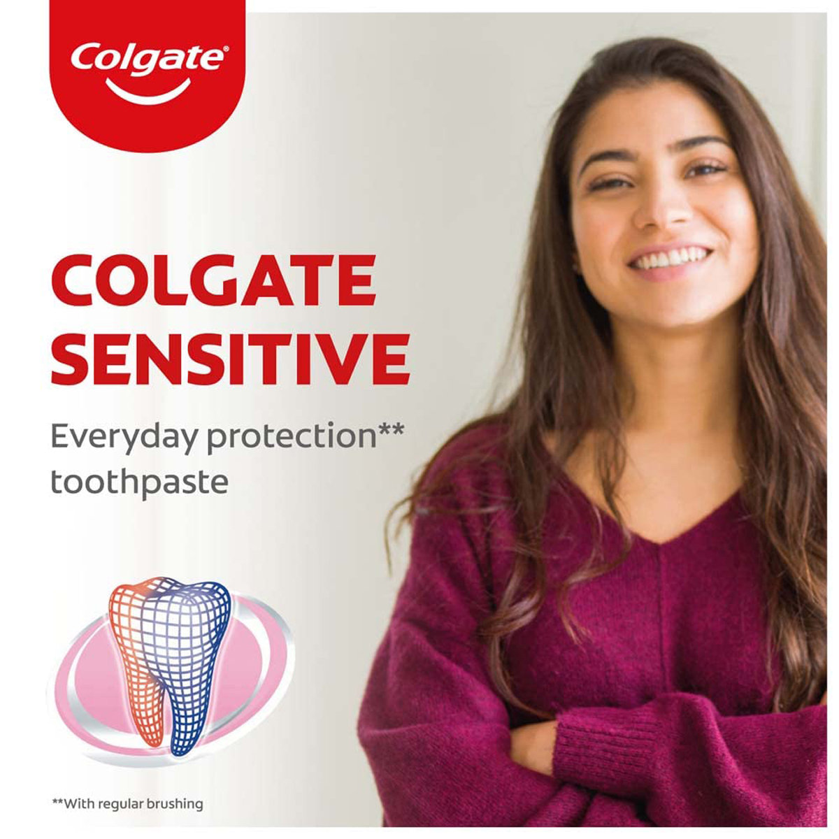 Buy Colgate Sensitive Everyday Protection Toothpaste, 80 gm | 19 ...