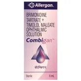 Combigan Ophthalmic Solution 5 ml, Pack of 1 OPTHALMIC SOLUTION