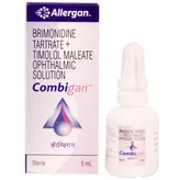 Combigan Ophthalmic Solution 5 ml, Pack of 1 OPTHALMIC SOLUTION