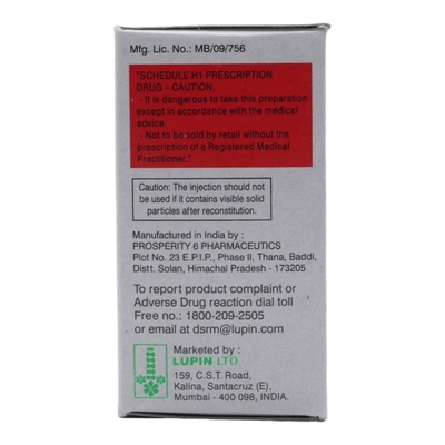 COMBITAZ 1G+125MG INJECTION, Pack of 1 INJECTION