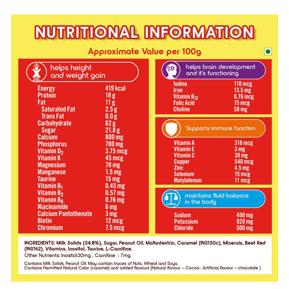 Complan Royale Chocolate Flavour Nutrition Powder, 200 gm Jar, Pack of 1 Complan Royale Chocolate Flavour Nutrition Powder, 200 gm Jar, Pack of 1