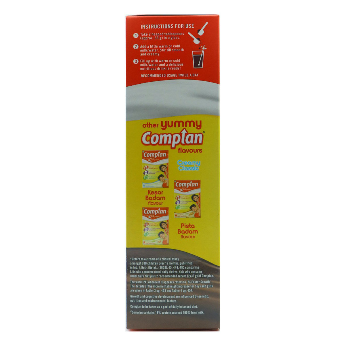 Complan Royale Chocolate Flavour Nutrition Powder, 1 kg Refill Pack, Pack of 1 Complan Royale Chocolate Flavour Nutrition Powder, 1 kg Refill Pack, Pack of 1