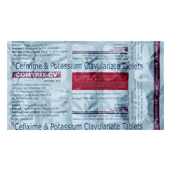 Comtrix-Cv Tab 10'S, Pack of 10