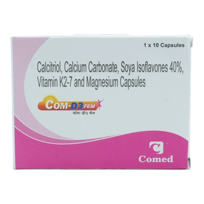 Com-D3 Fem Capsule 10's, Pack of 10 CapsuleS