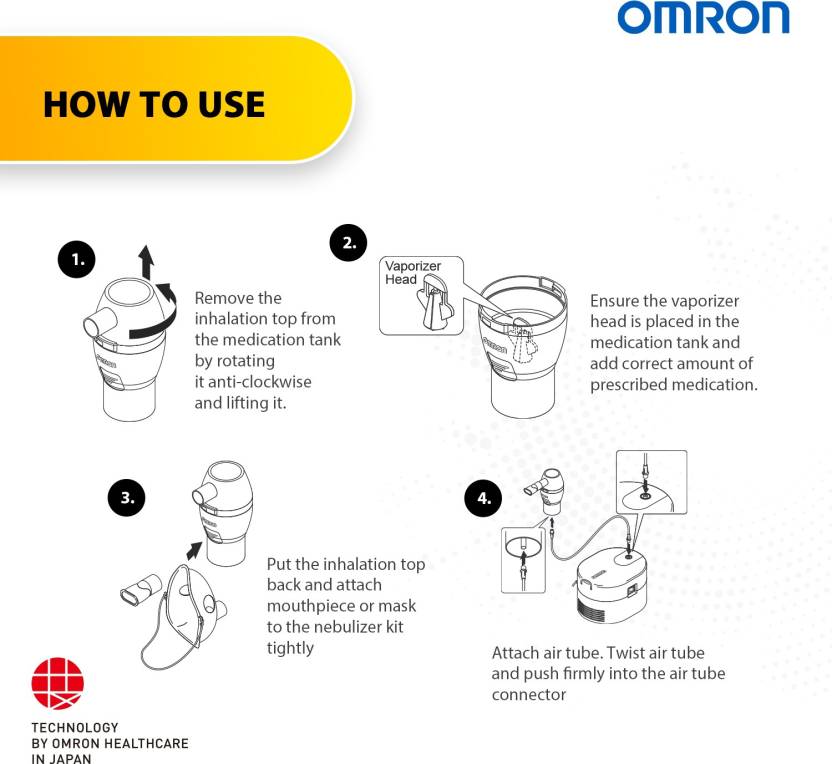 Omron Compressor Nebulizer NE-C106, 1 Count, Pack of 1 Omron Compressor Nebulizer NE-C106, 1 Count, Pack of 1