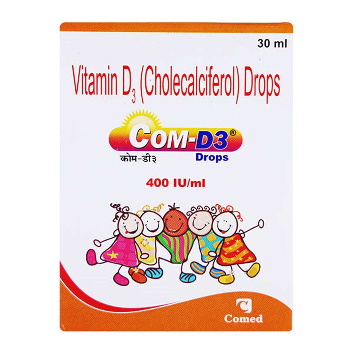Com-D3 400IU Drops 30 ml, Pack of 1 Drops Com-D3 400IU Drops 30 ml, Pack of 1 Drops