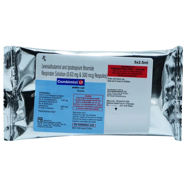 Combimist LD Respule 5X2.5 ml