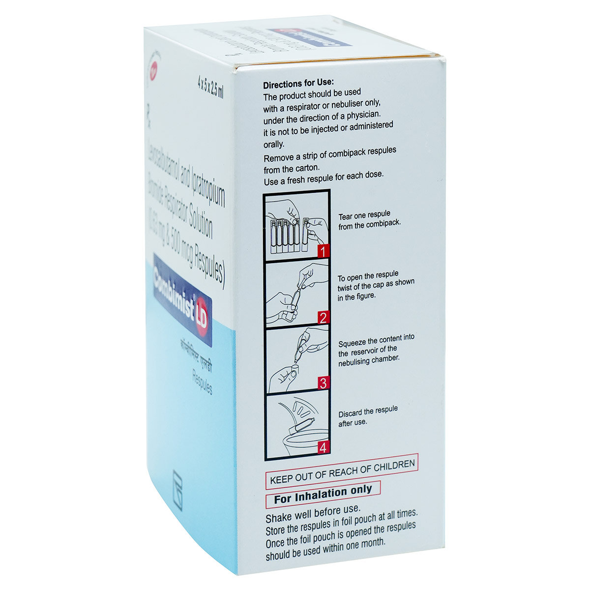 Combimist LD Respule 5X2.5 ml, Pack of 5 Combimist LD Respule 5X2.5 ml, Pack of 5