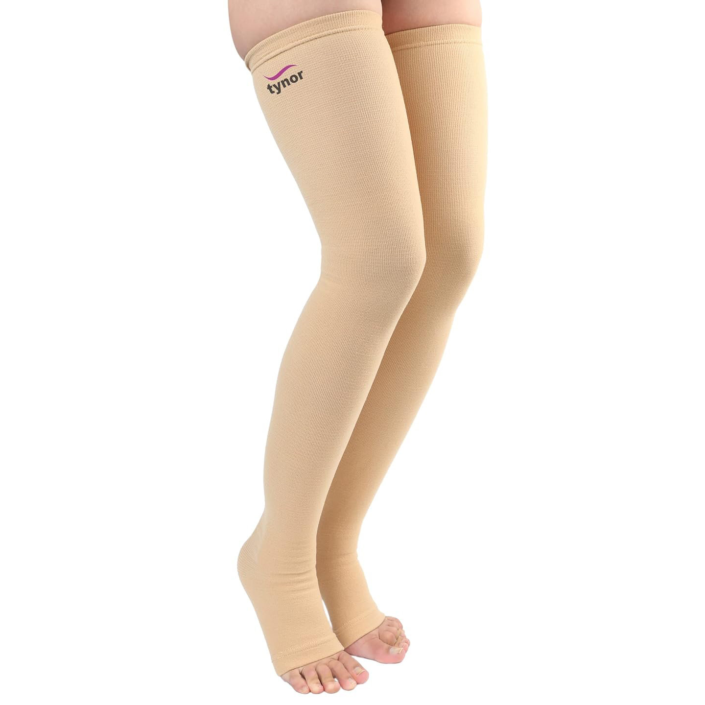 Tynor Compression Stockings Mid Thigh Medium, 1 Pair, Pack of 1 Tynor Compression Stockings Mid Thigh Medium, 1 Pair, Pack of 1