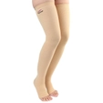 Tynor Compression Stockings Mid Thigh Large, 1 Count