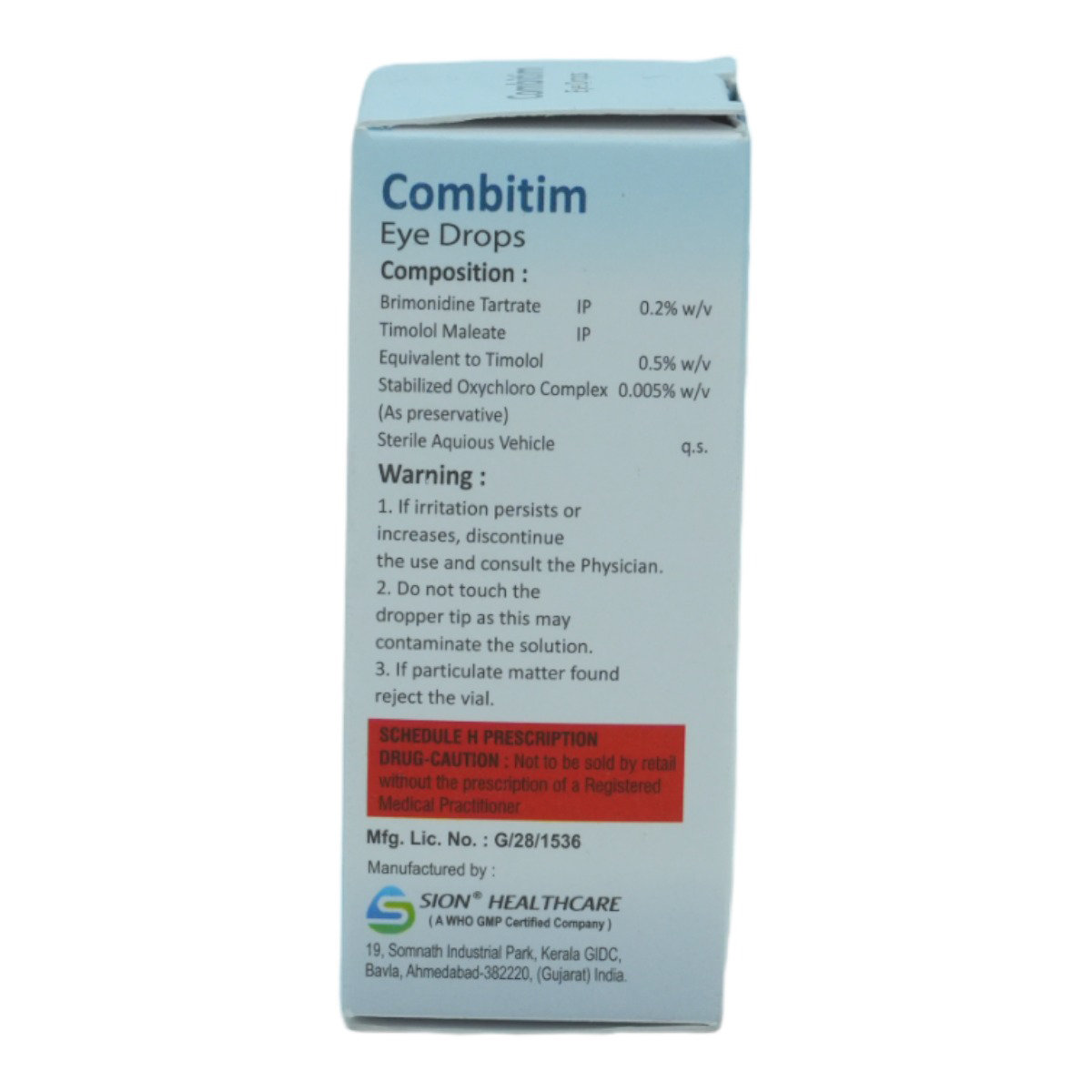 Combitim Eye Drops 5 ml, Pack of 1 Combitim Eye Drops 5 ml, Pack of 1