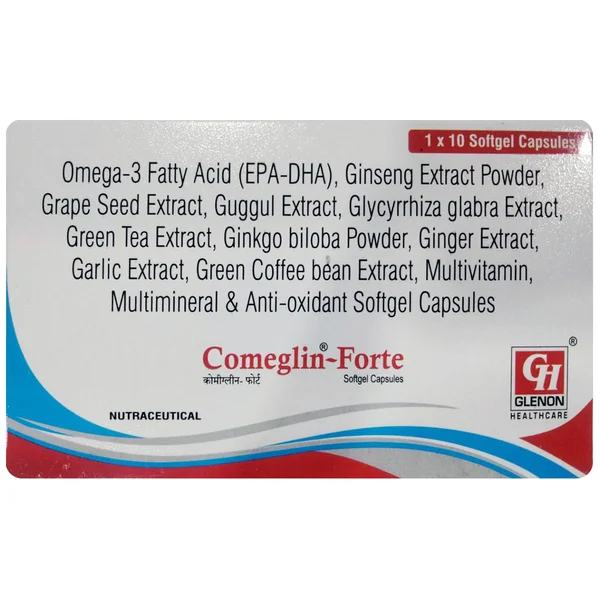 Comeglin-Forte Softgel Capsule 10's, Pack of 10