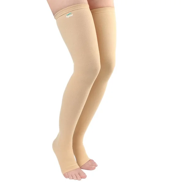 Tynor Compression Stockings Mid Thigh XL I-15, 1 Count