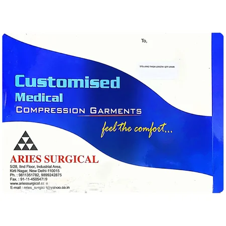 Aries Compression Garments Stocking Thigh Length, 1 Count