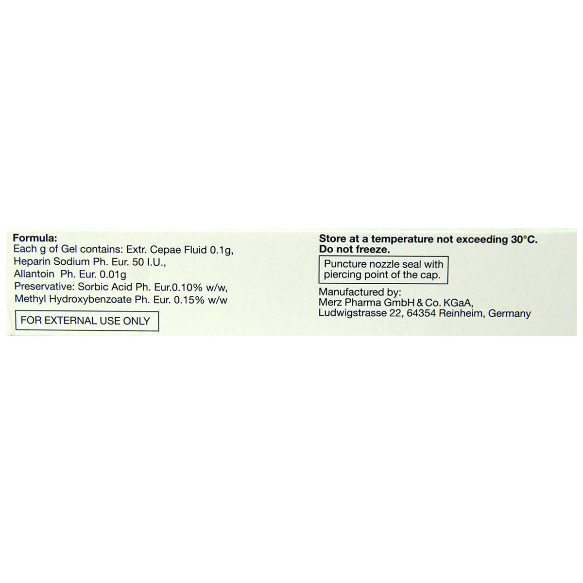 Contractubex Gel 20 gm | Extr Cepae Fluid, Heparin Sodium, Allantoin | Helps In Managing Scars Of Any Etiology, Pack of 1 Contractubex Gel 20 gm | Extr Cepae Fluid, Heparin Sodium, Allantoin | Helps In Managing Scars Of Any Etiology, Pack of 1