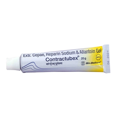 Contractubex Gel 20 gm | Extr Cepae Fluid, Heparin Sodium, Allantoin | Helps In Managing Scars Of Any Etiology, Pack of 1 GEL