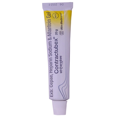 Contractubex Gel 20 gm | Extr Cepae Fluid, Heparin Sodium, Allantoin | Helps In Managing Scars Of Any Etiology, Pack of 1 GEL