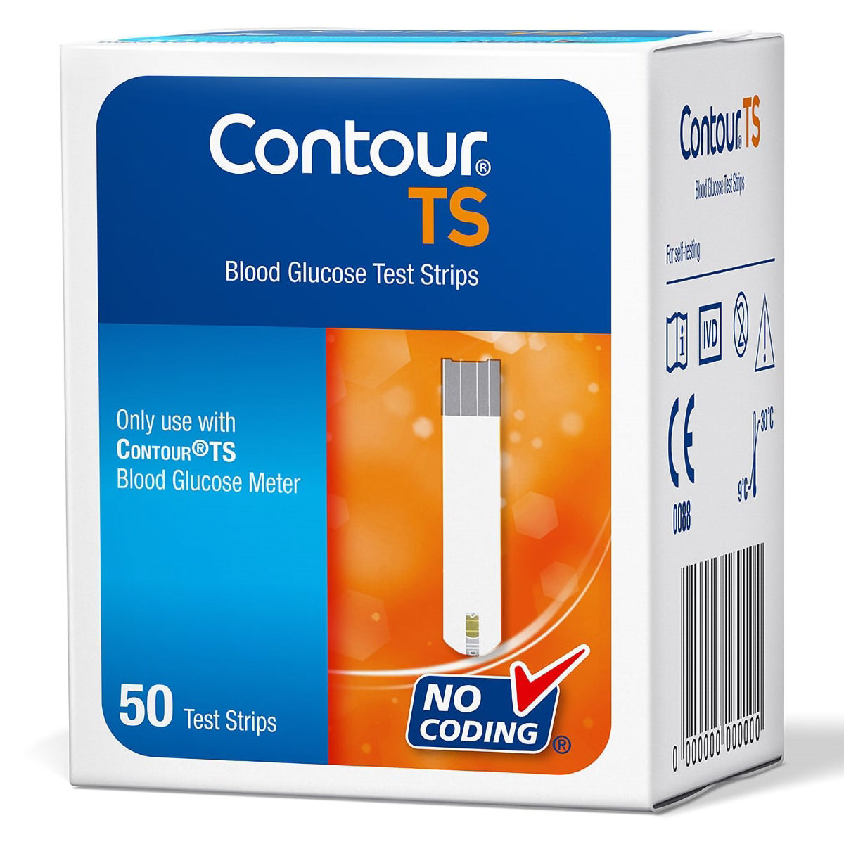 Buy Contour TS Blood Glucose Test Strips, 50 Count Online