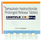 Contiflo Icon 0.4 mg Tablet 10's, Pack of 10 TABLETS