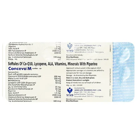 Conceva M Tablet 10's