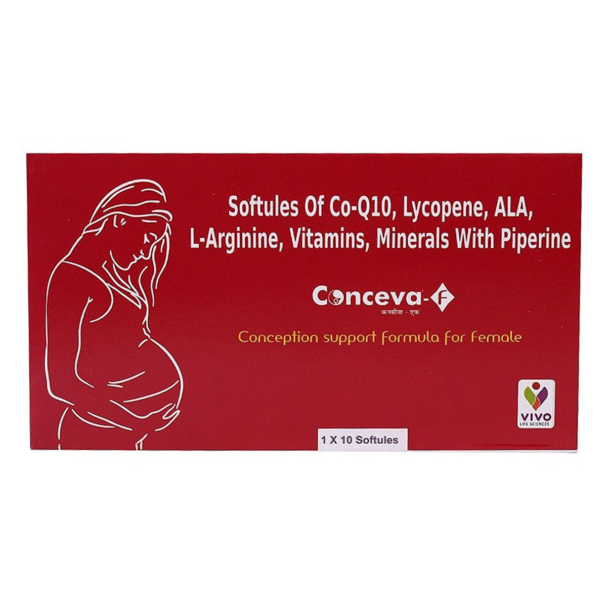 Conceva F Tablet 10's, Pack of 10 Conceva F Tablet 10's, Pack of 10