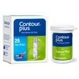 Contour Plus Blood Glucose Test Strips, 25 Count