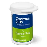 Contour Plus Blood Glucose Test Strips, 25 Count, Pack of 1
