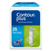 Contour Plus Blood Glucose Test Strips, 25 Count Price, Uses, Side