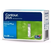 Contour Plus Blood Glucose Test Strips, 50 Count Price, Uses, Side Effects,  Composition - Apollo Pharmacy