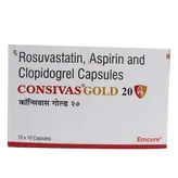 Consivas Gold 20 mg Capsule 10's, Pack of 10 CapsuleS