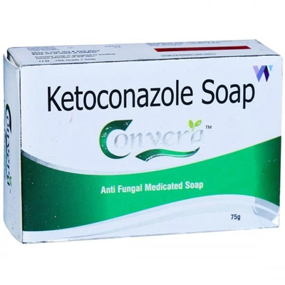 Convera 2%W/W Soap 75Gm, Pack of 1 Soap