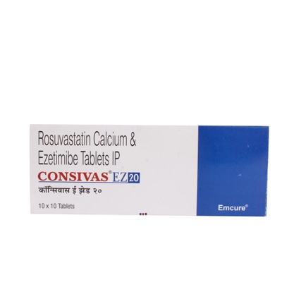 Consivas EZ 20 Tablet 10's, Pack of 10 TABLETS