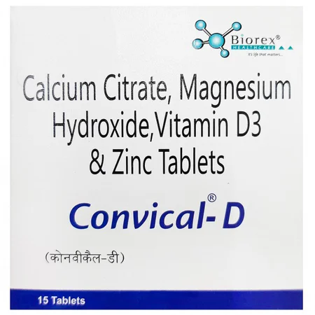 Convical-D Tablet 15's