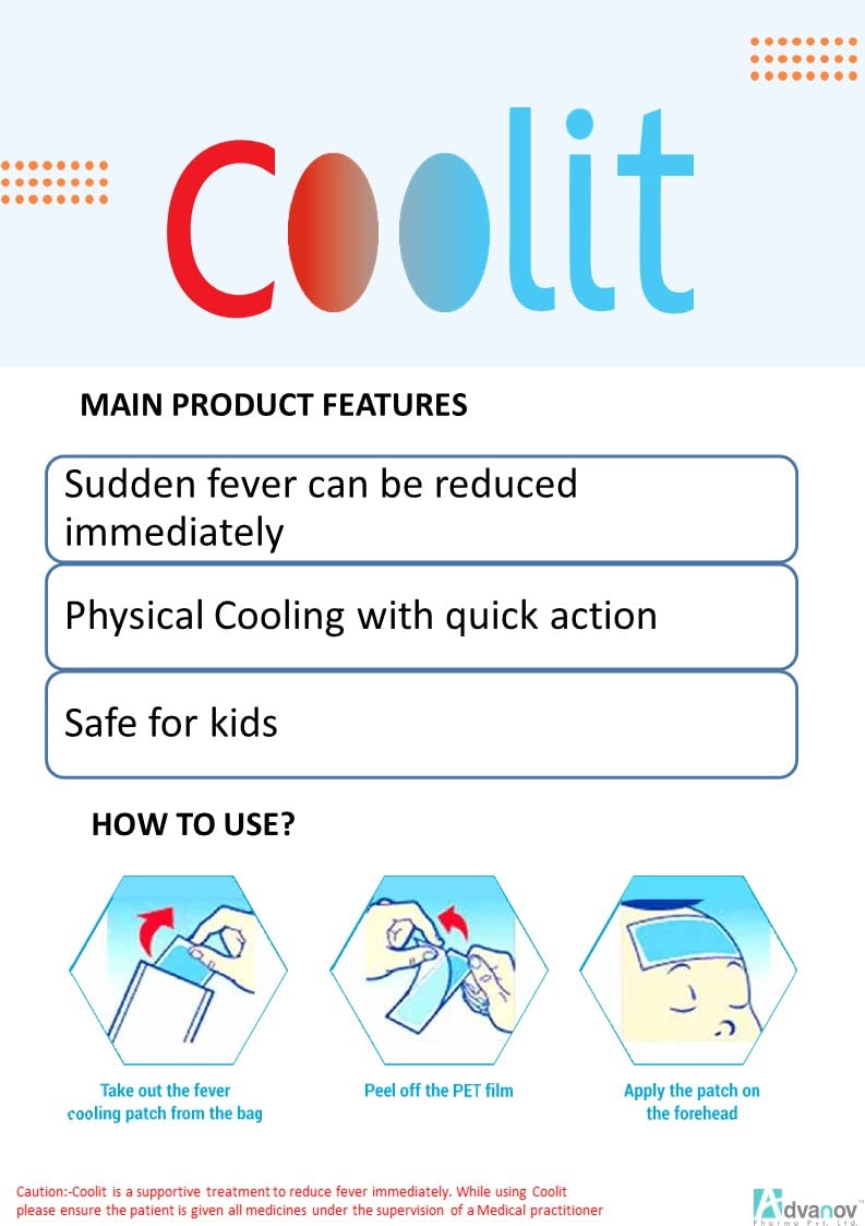 Coolit Cooling Gel Patch, 3 Count, Pack of 1 Coolit Cooling Gel Patch, 3 Count, Pack of 1