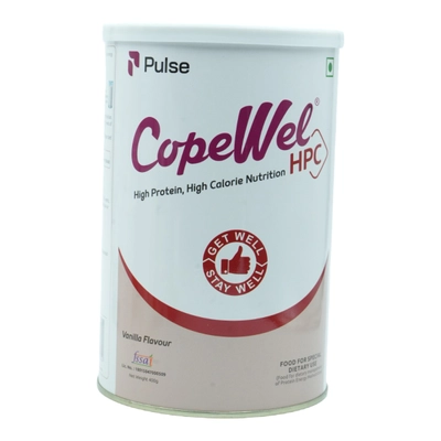 Copewel HPC Vanilla Powder 400 gm, Pack of 1